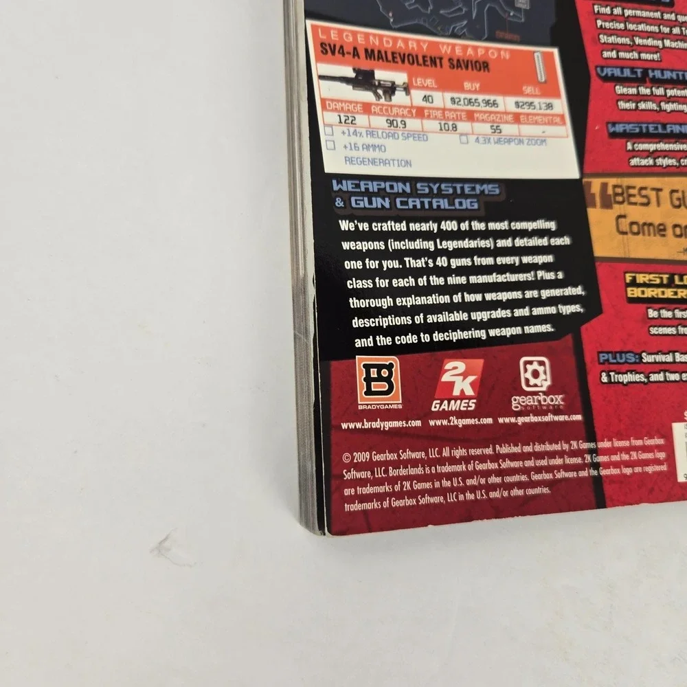 Borderlands Signature Series Strategy Guide (Bradygames Signature Guides) - GOOD